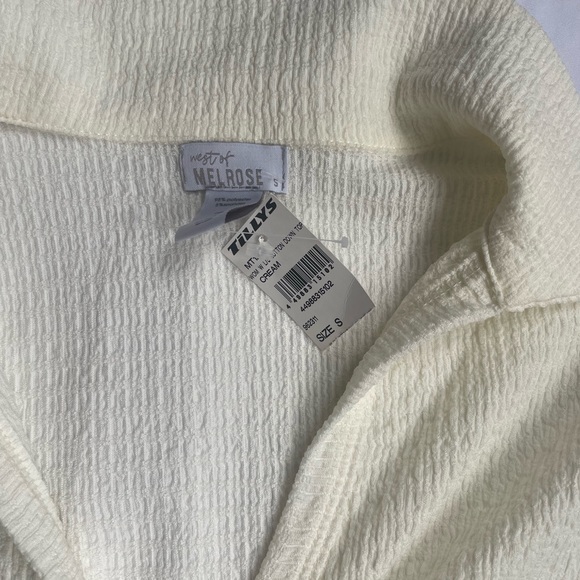 NWT West of Melrose button down blouse (slightly sheer) - Picture 2 of 5